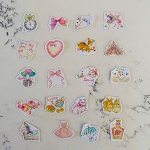 20 Piece Pastel Color Random Sticker Pack